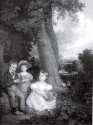 Asher Brown Durand The Durand Children oil